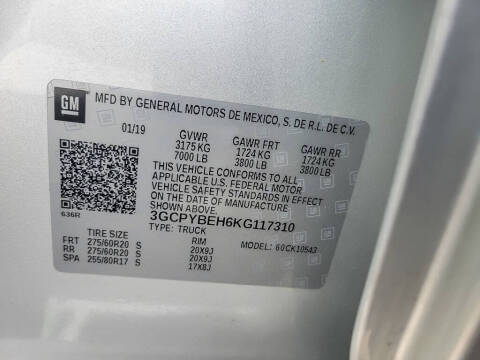 2019 Chevrolet Silverado 1500