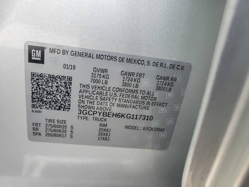 2019 Chevrolet Silverado 1500