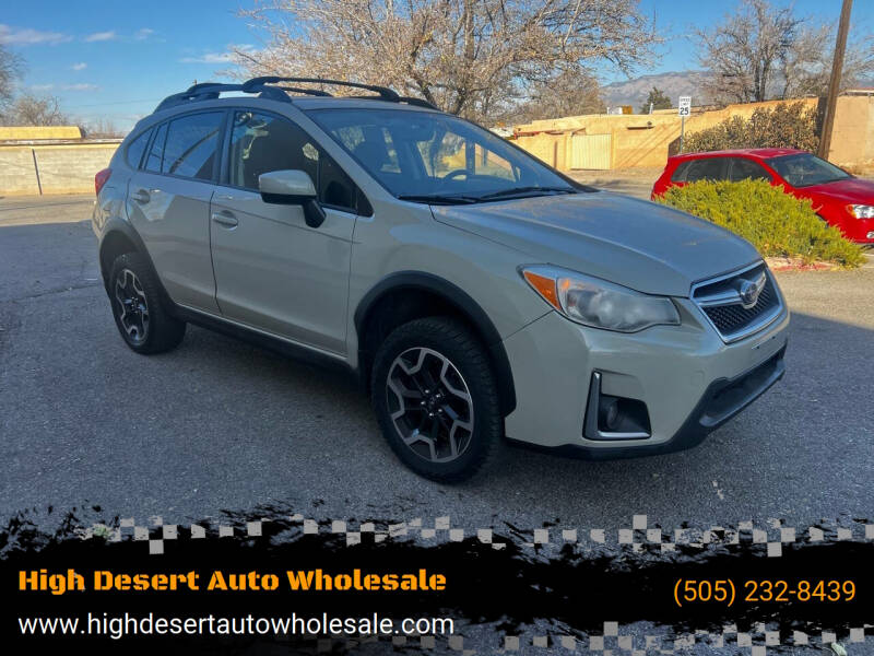 2017 Subaru Crosstrek for sale at High Desert Auto Wholesale in Albuquerque NM