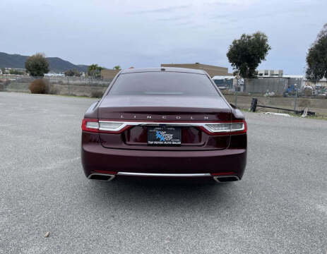 2017 Lincoln Continental Select