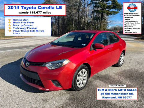 2014 Toyota Corolla LE
