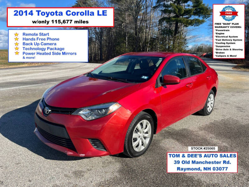 2014 Toyota Corolla LE