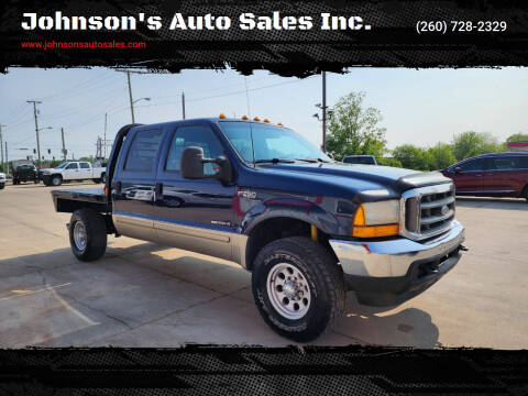 2001 Ford F-250 Super Duty for sale at Johnson's Auto Sales Inc. in Decatur IN