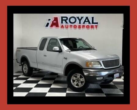 2002 Ford F-150 for sale at Royal AutoSport in Elk Grove CA