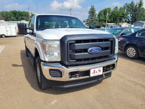 2015 Ford F-250 Super Duty for sale at J & S Auto Sales in Thompson ND