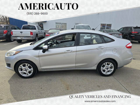 2015 Ford Fiesta for sale at AmericAuto in Des Moines IA