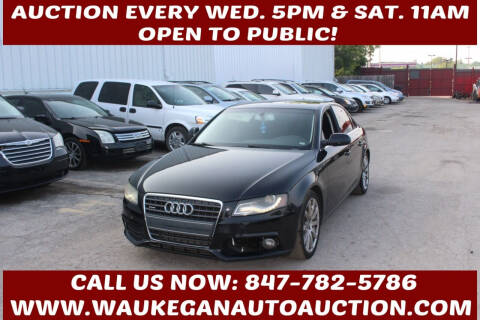 2011 Audi A4 for sale at Waukegan Auto Auction in Waukegan IL