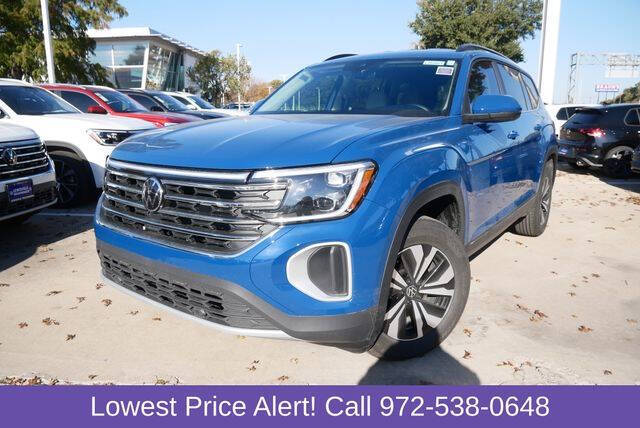Used 2025 Volkswagen Atlas SE with VIN 1V2DR2CA8SC513519 for sale in Lewisville, TX