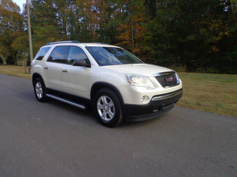 2010 GMC Acadia for sale at CAROLINA CLASSIC AUTOS in Fort Lawn SC