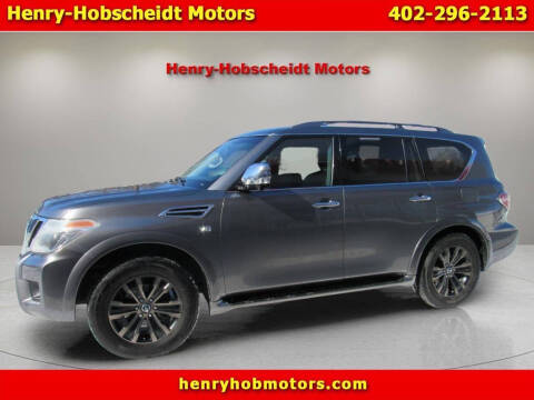 2017 Nissan Armada for sale at Henry-Hobscheidt Motors in Plattsmouth NE
