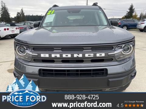 2021 Ford Bronco Sport for sale at Price Ford Lincoln in Port Angeles WA