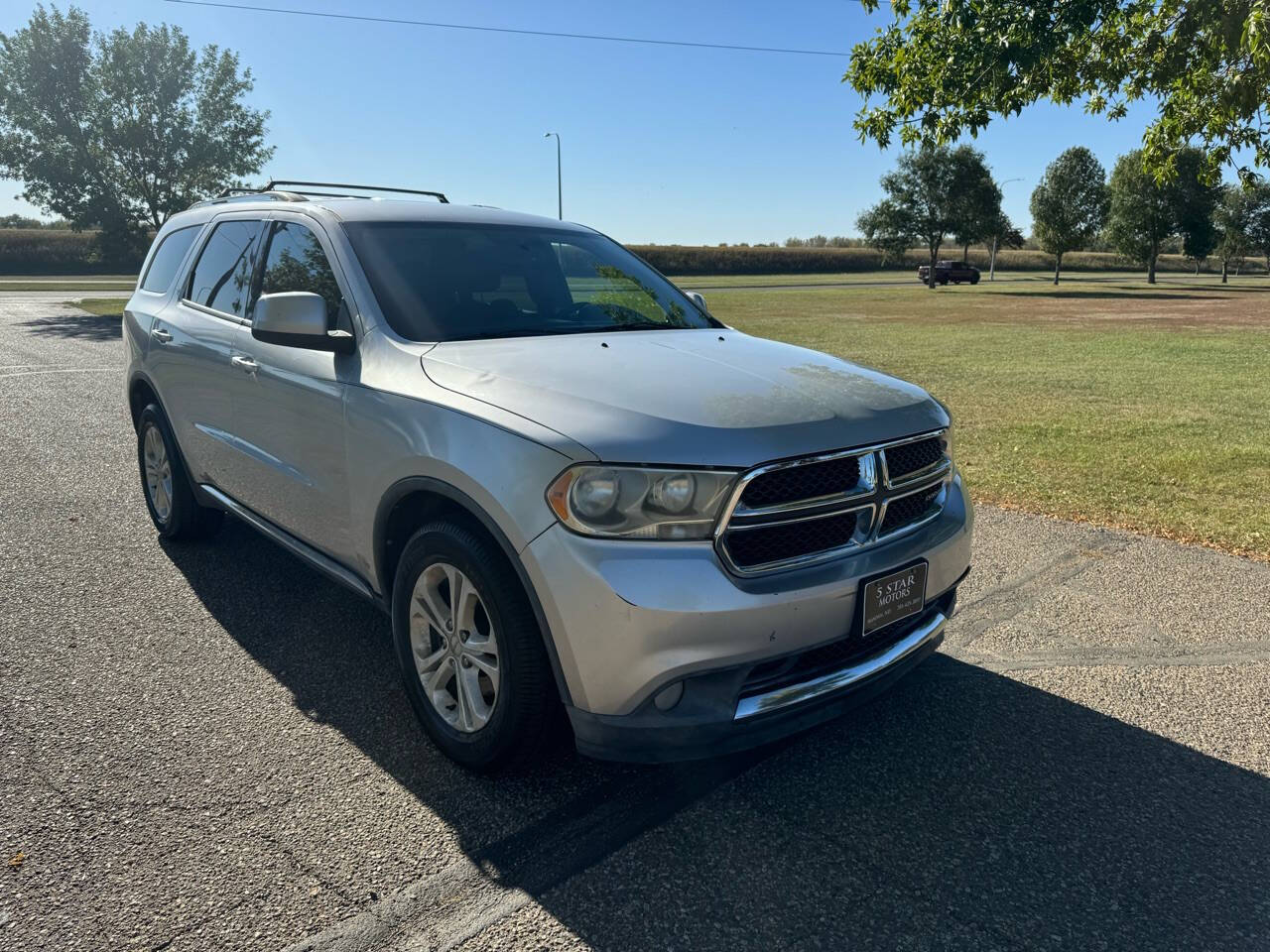 Silver 2012 Dodge Durango SXT AWD SXT 4dr SUV 2