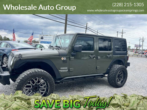2015 Jeep Wrangler Unlimited for sale at Wholesale Auto Group in Ocean Springs MS