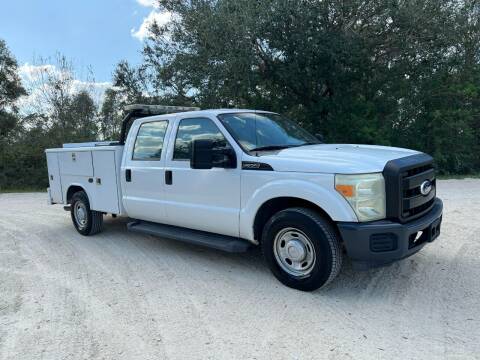 2011 Ford F-350 CREW CAB UTILITY TOPPER for sale at S & N AUTO LOCATORS INC in Lake Placid FL