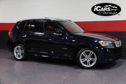 2013 BMW X3 for sale at iCars Chicago in Skokie IL