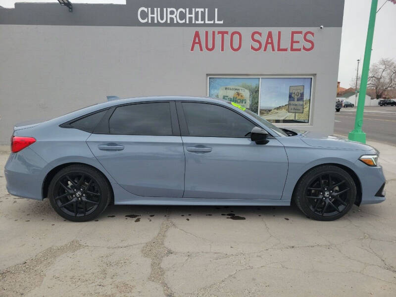 2022 Honda Civic for sale at CHURCHILL AUTO SALES in Fallon NV