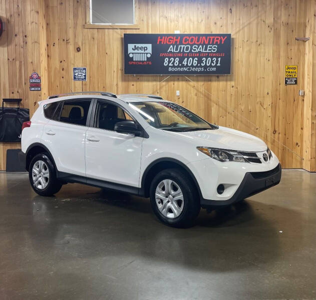 2015 Toyota RAV4 for sale at Boone NC Jeeps-High Country Auto Sales in Boone NC