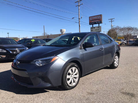 2016 Toyota Corolla for sale at Autohaus of Greensboro in Greensboro NC