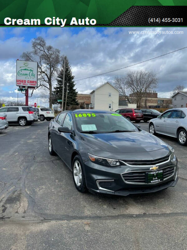 2018 Chevrolet Malibu for sale at Cream City Auto in Milwaukee WI