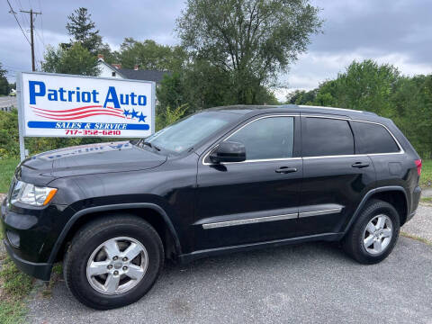 2012 Jeep Grand Cherokee for sale at Patriot Auto Sales & Services in Fayetteville PA