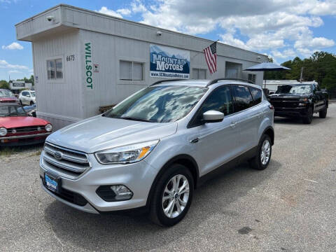 2018 Ford Escape for sale at Mountain Motors LLC in Spartanburg SC