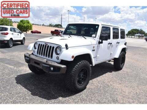 2016 Jeep Wrangler Unlimited for sale at South Plains Autoplex by RANDY BUCHANAN in Lubbock TX