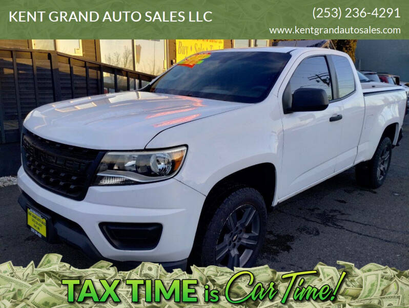 2018 Chevrolet Colorado for sale at KENT GRAND AUTO SALES LLC in Kent WA