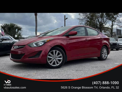 2016 Hyundai Elantra for sale at V & B Auto Sales in Orlando FL