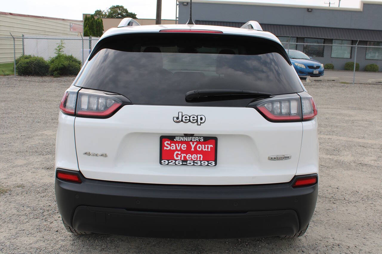 2019 Jeep Cherokee for sale at Jennifer's Auto Sales & Service in Spokane Valley, WA