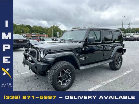 2020 Jeep Wrangler Unlimited for sale at Impex Auto Sales in Greensboro NC