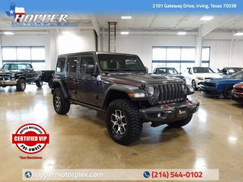 2021 Jeep Wrangler Unlimited for sale at HOPPER MOTORPLEX in Irving TX
