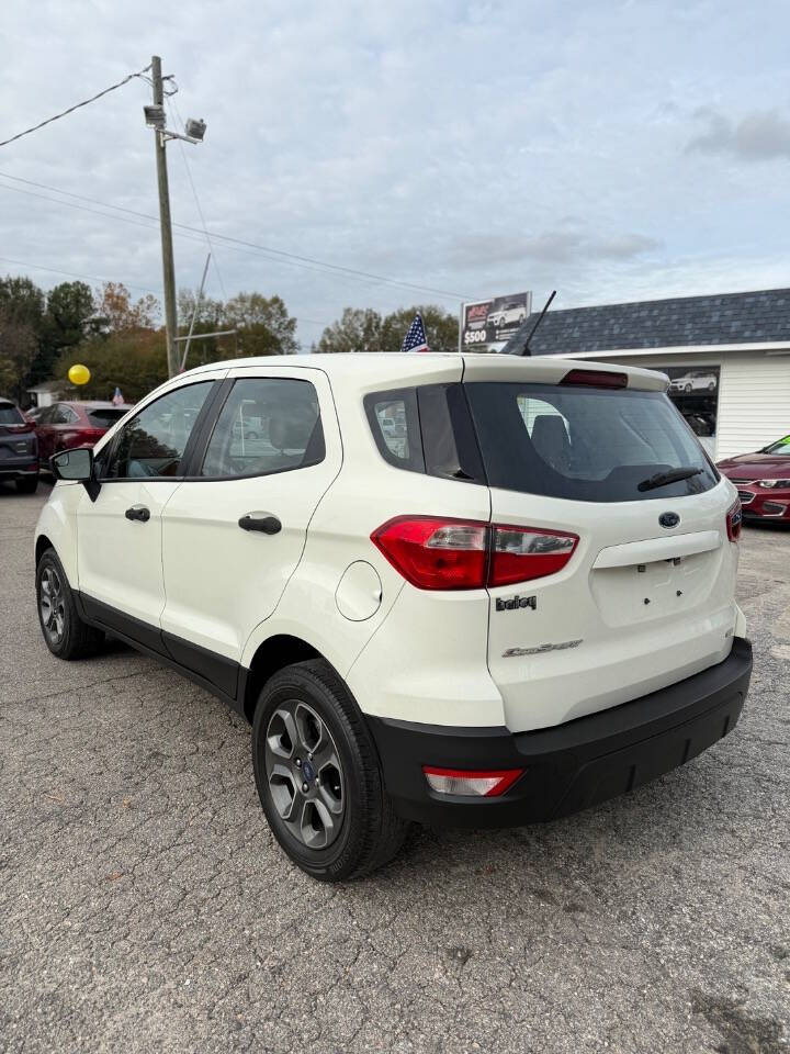 2019 Ford EcoSport for sale at Joes Blvd Auto Sales in Hopewell, VA