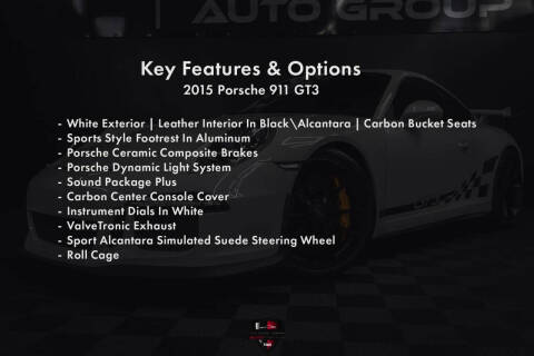 2015 Porsche 911 GT3