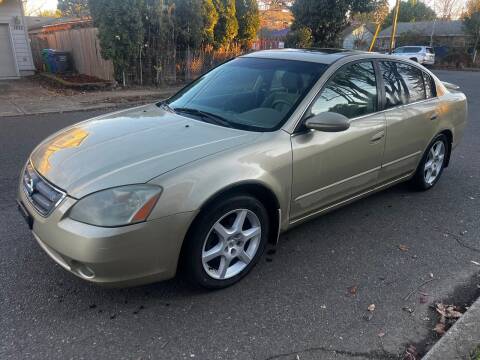 2002 Nissan Altima for sale at Blue Line Auto Group in Portland OR