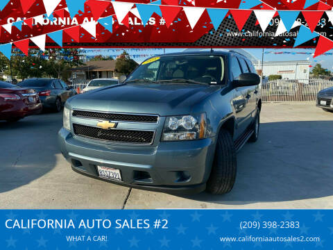 2008 Chevrolet Tahoe for sale at CALIFORNIA AUTO SALES #2 in Livingston CA