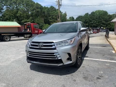 2017 Toyota Highlander for sale at Jamame Auto Brokers in Clarkston GA