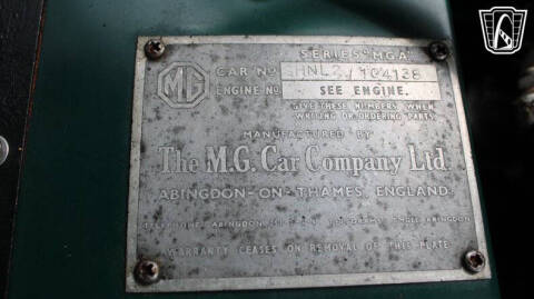 1962 MG MGA
