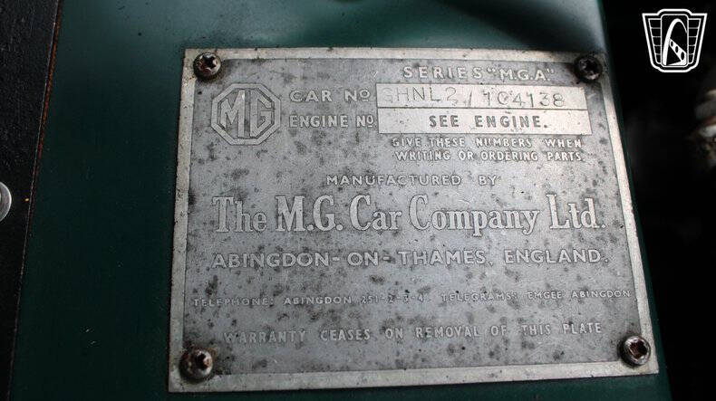 1962 MG MGA