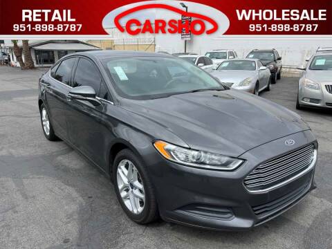 2015 Ford Fusion for sale at Car SHO in Corona CA