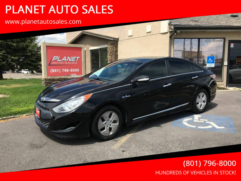 2012 Hyundai Sonata Hybrid for sale at PLANET AUTO SALES in Lindon UT