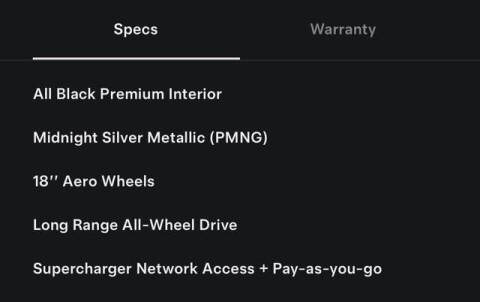 2018 Tesla Model 3 Long Range