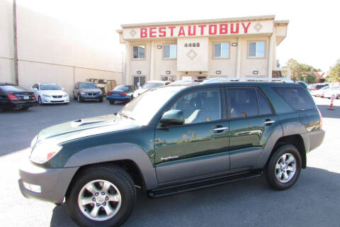 2003 Toyota 4Runner for sale at Best Auto Buy in Las Vegas NV