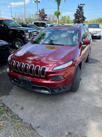 2014 Jeep Cherokee for sale at Hamburg Motors in Hamburg NY