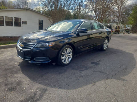 2015 Chevrolet Impala for sale at TR MOTORS in Gastonia NC