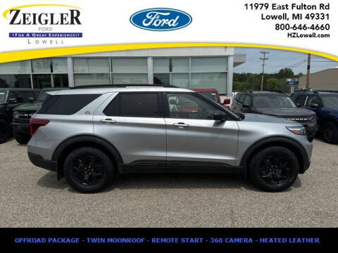 2022 Ford Explorer for sale at Harold Zeigler Ford in Plainwell MI