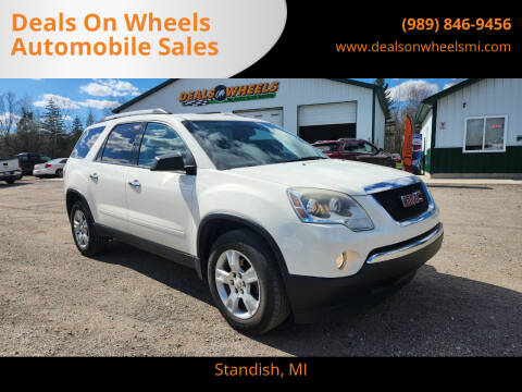 2012 GMC Acadia for sale at Deals On Wheels Automobile Sales in Standish MI