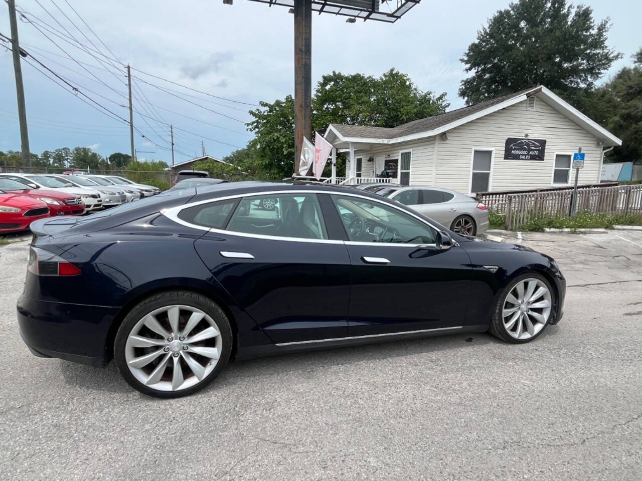 2013 Tesla Model S for sale at Hobgood Auto Sales in Land O Lakes, FL