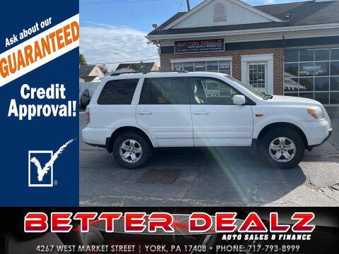 2008 Honda Pilot for sale at Better Dealz Auto Sales & Finance in York PA