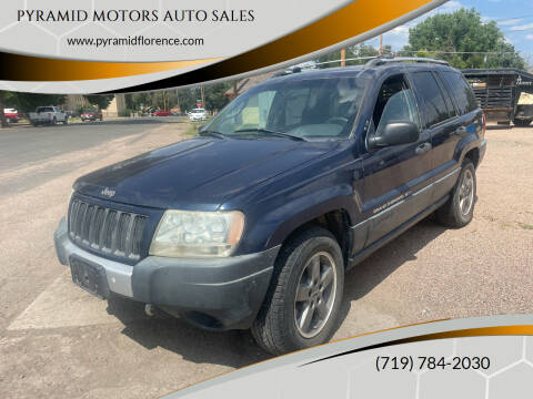 2004 Jeep Grand Cherokee for sale at PYRAMID MOTORS AUTO SALES in Florence CO