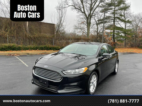 2016 Ford Fusion for sale at Boston Auto Cars in Dedham MA